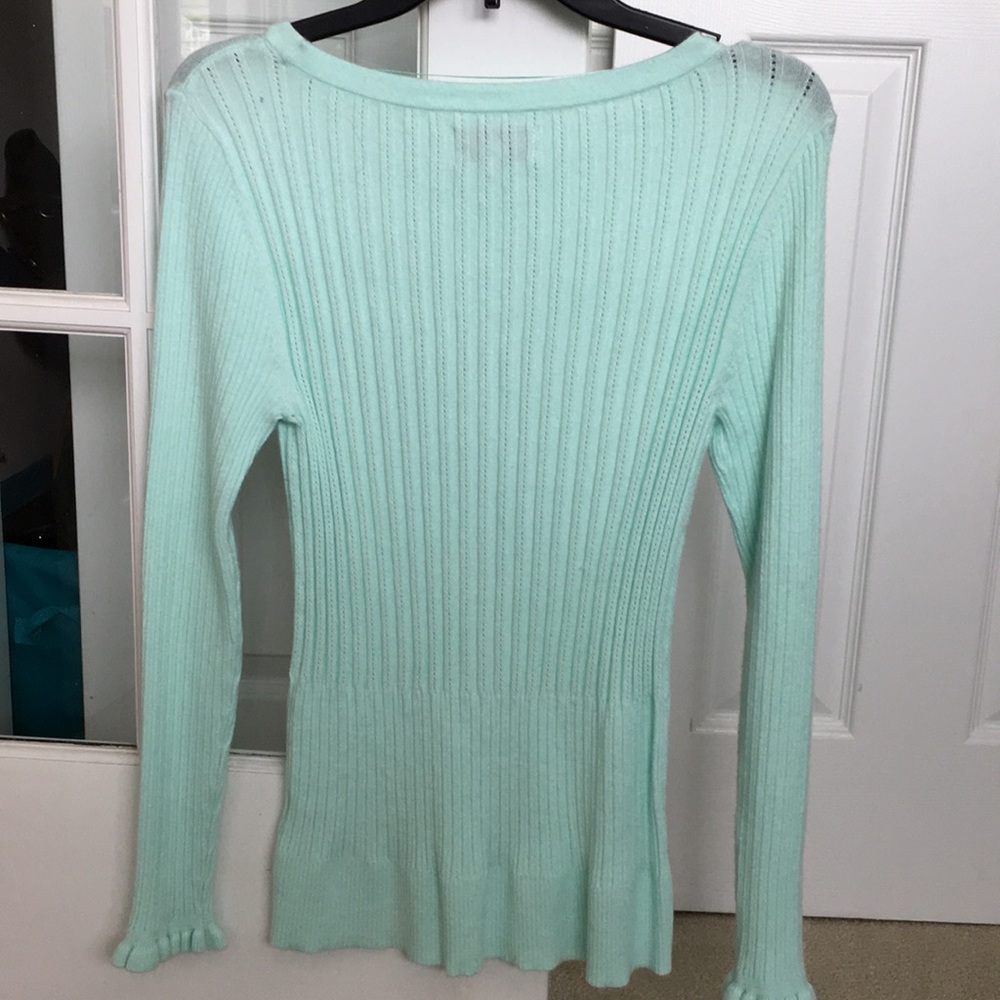 Sweater, pretty light green - Picture 3 of 3